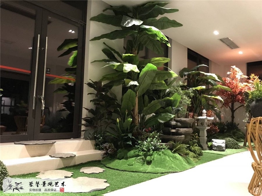 領(lǐng)地集團售樓部整體綠植景觀 (12)