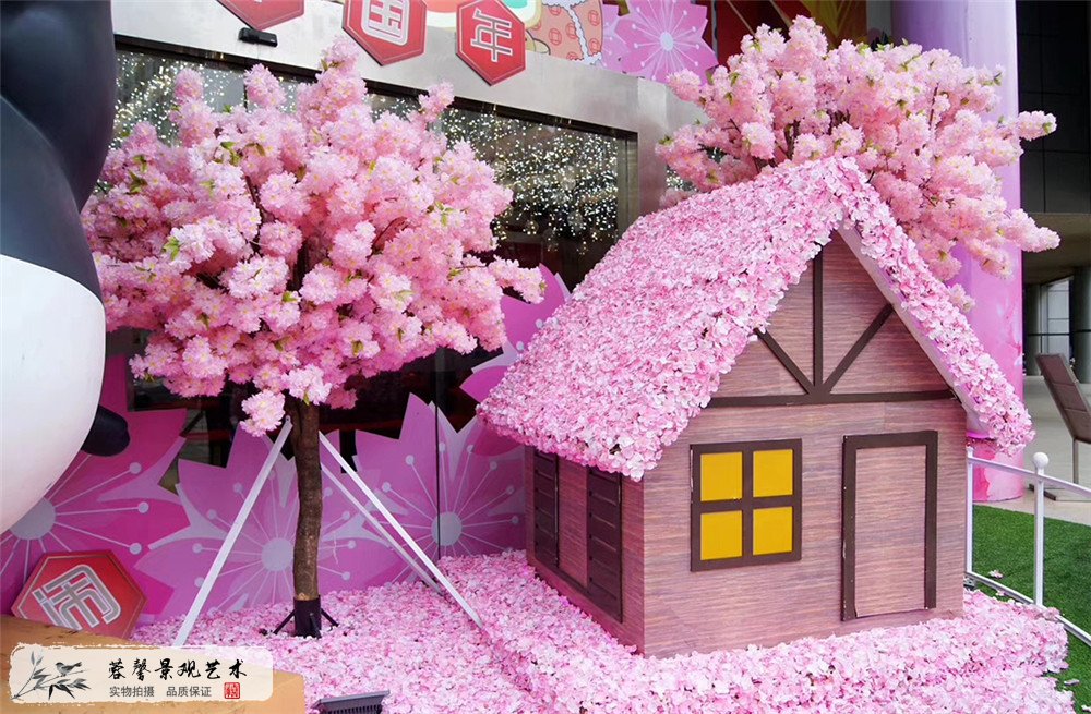 成都仿真櫻花樹(shù)制作及活動(dòng)場(chǎng)地布置 (3)