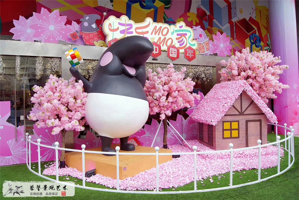 成都仿真櫻花樹(shù)制作及活動(dòng)場(chǎng)地布置 (1)