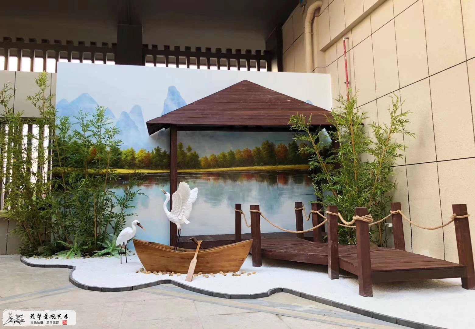 仿真植物-廣西柳州錢(qián)隆御園售樓部與錢(qián)隆江景售樓部 (10)