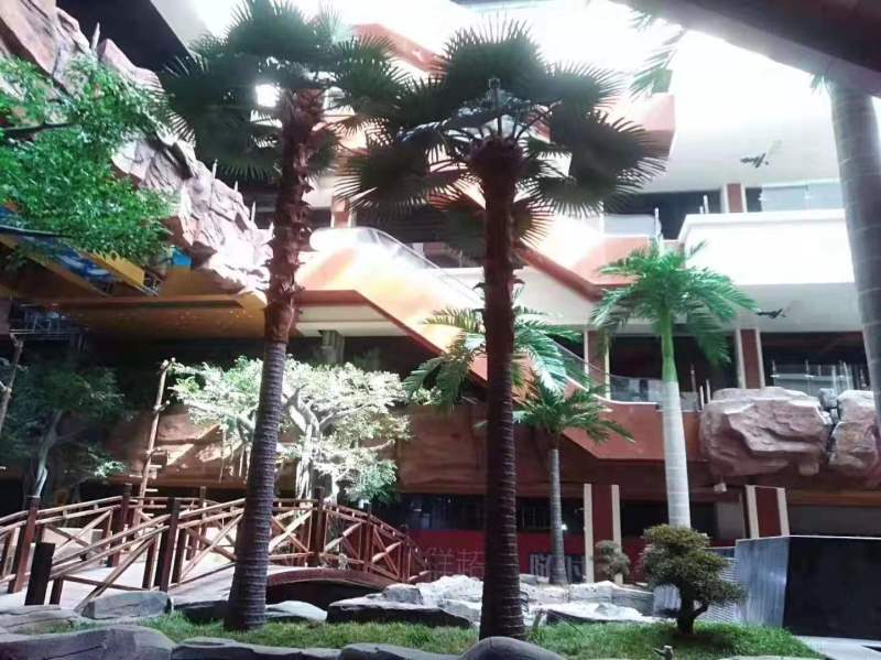 熱帶雨林仿真椰子樹(shù)